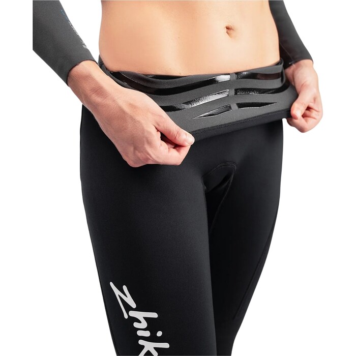 2024 Zhik Womens Microfleece Paddle Pants PNT-0580-BLK - Black